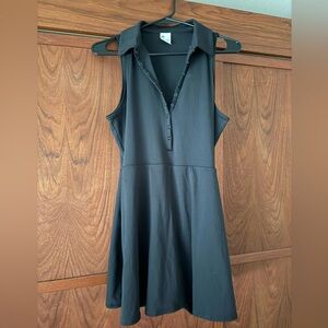 All in Motion Tennis Dress NWT Size Large Black Built-in-Short